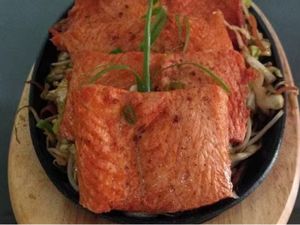 Tepanaki de Salmão – Pequeno
