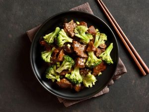 Carne com Brócolis