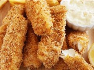 Peixe Crispy Frito