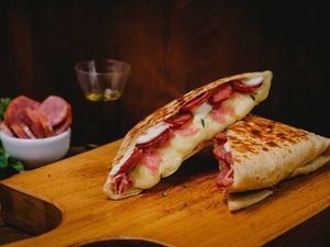 Crepe de Calabresa