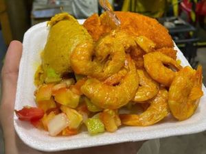 Combo no Prato: 1 acarajé e 1 abara no prato