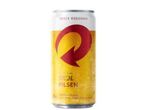 Cerveja Skol em lata 290 ml