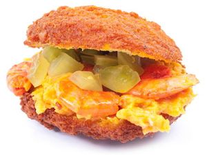 Acarajé com Camarão tradicional