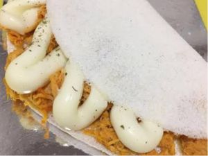 Tapioca com frango e catupiry