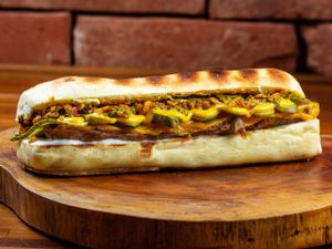 Choripán de Mostarda