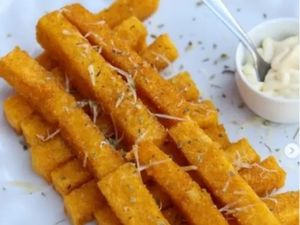 Polenta frita
