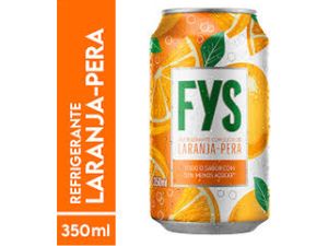 FYS LARANJA PÊRA LATA 350ML
