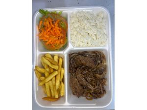 Marmita Tiras de Carne Acebolada