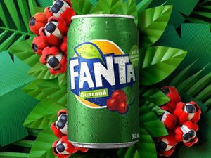 Fanta Guaraná zero lata