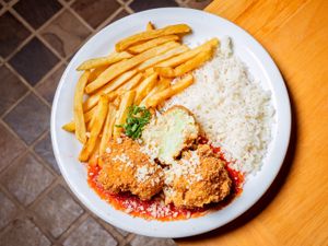 Parmegiana Couve flor