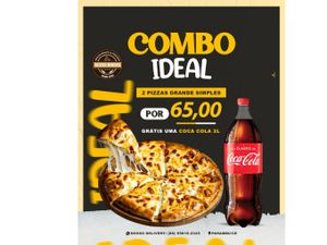 Combo 2 Pizzas simples