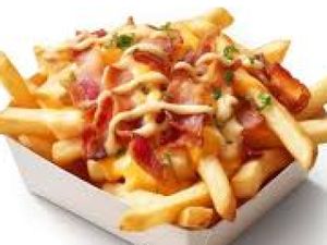 Porção de Batata com bacon e mussarela(G)