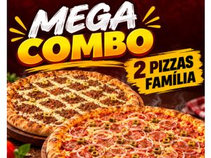 MEGA COMBO - 2 PIZZAS FAMILIA