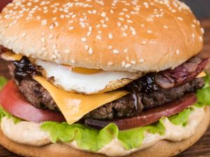 Eggs burguer