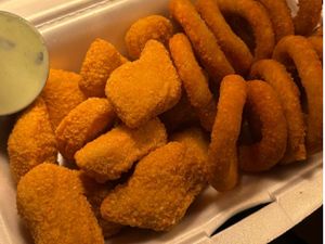 Nuggets + Onion Rings