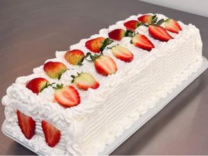 Creme com Morango