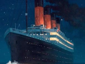 Titanic - Barca 50 cm  2000 ml