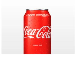 COCA COLA 350 ML ( LATA )