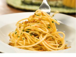 NOVIDADE  * MACARRÃO ALHO E ÓLEO ( PORÇÃO )