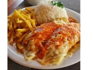 *PRATO DO DIA* Panqueca CARNE