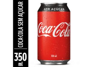 Coca-Cola Zero lata gelada