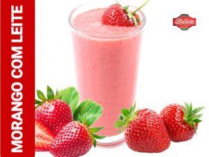 MORANGO COM LEITE