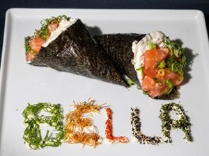 Temaki Filadélfia em dobro