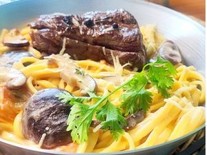 la Toscana ( massa e filé Mignon)