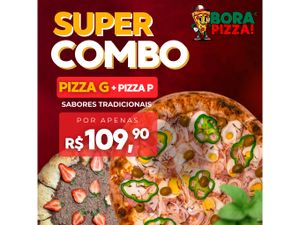 1X PIZZA GRANDE & 1X PIZZA PEQUENA