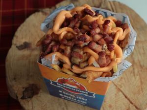 Batata do botiquim com recheio