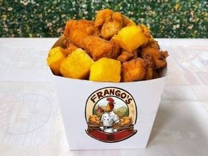 Frango P + Coxinha P + Porção extra