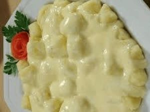 Massa nhoque 4 queijos