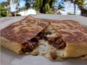 Panqueca carne moida