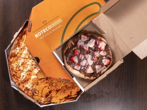Pizza Grande + Brotinho Doce