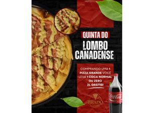 Quinta do LOMBO CANADENSE  + Coca-Cola 2L Grátis (Tradicional ou Zero)