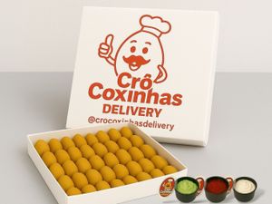 Festival Crô: 50 un de Mini Coxinhas