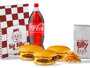 Combo:3 Smash + Fritas ou Nuggets & Refrigerante 2l Grátis