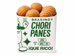 Mini Churros de Doce de Leite (12 un)