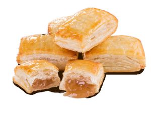 Mini Folhado de Maçã e Canela