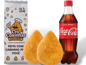 Promoções: Coxinha dupla & Coca-Cola