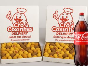 Promoções: Combo Crô Super Festa  100 Salgadinhos + Coca 2l