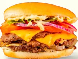 Smash Burger Duplo: 4+ Salada