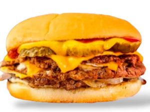 Smash Burger Duplo: 4+Veggie