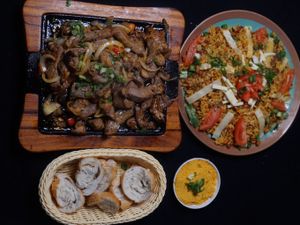 Combo Conta Filé com Baião de Dois