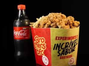 Brothers Misto M + Porção (100g) + 2 Molhos + Coca Cola 600ml