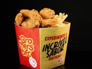 Brothers Tulipa na Caixa P (com osso) + Fritas + 1 Molho da Casa