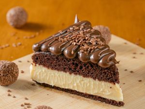 Ninho com brigadeiro