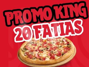 promoção pizza KING 50CM