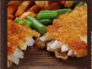 File de peixe empanado