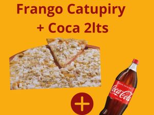 Frango com Catupiry + Coca-Cola 2l
